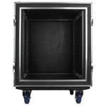 C-Stock Scratch & Dent: Odyssey FZS12W, 12U Shock Mount Rack Flight Case With Wheels by Odyssey