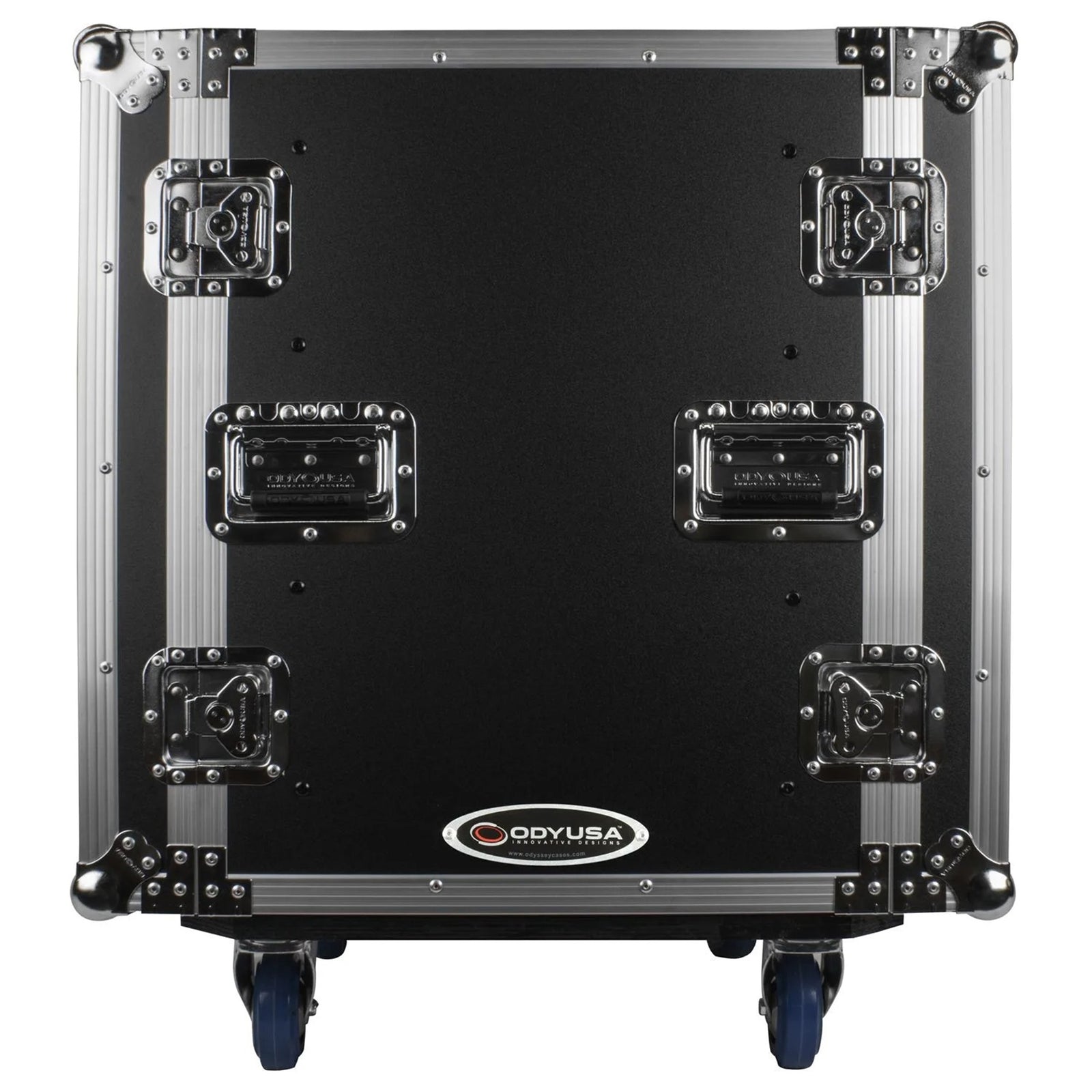C-Stock Scratch & Dent: Odyssey FZS12W, 12U Shock Mount Rack Flight Case With Wheels by Odyssey