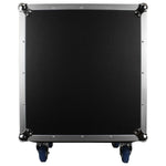 C-Stock Scratch & Dent: Odyssey FZS12W, 12U Shock Mount Rack Flight Case With Wheels by Odyssey