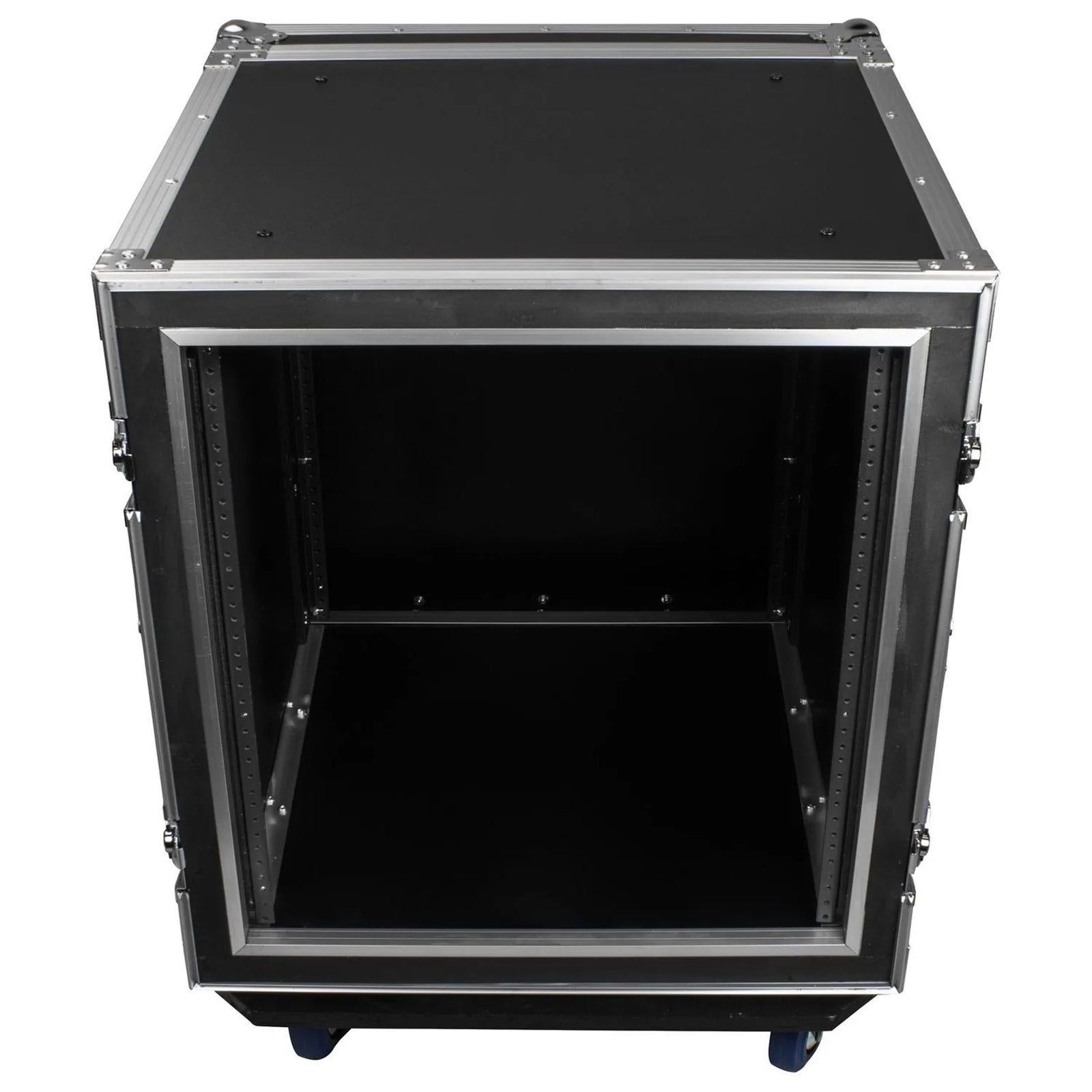 C-Stock Scratch & Dent: Odyssey FZS12W, 12U Shock Mount Rack Flight Case With Wheels by Odyssey