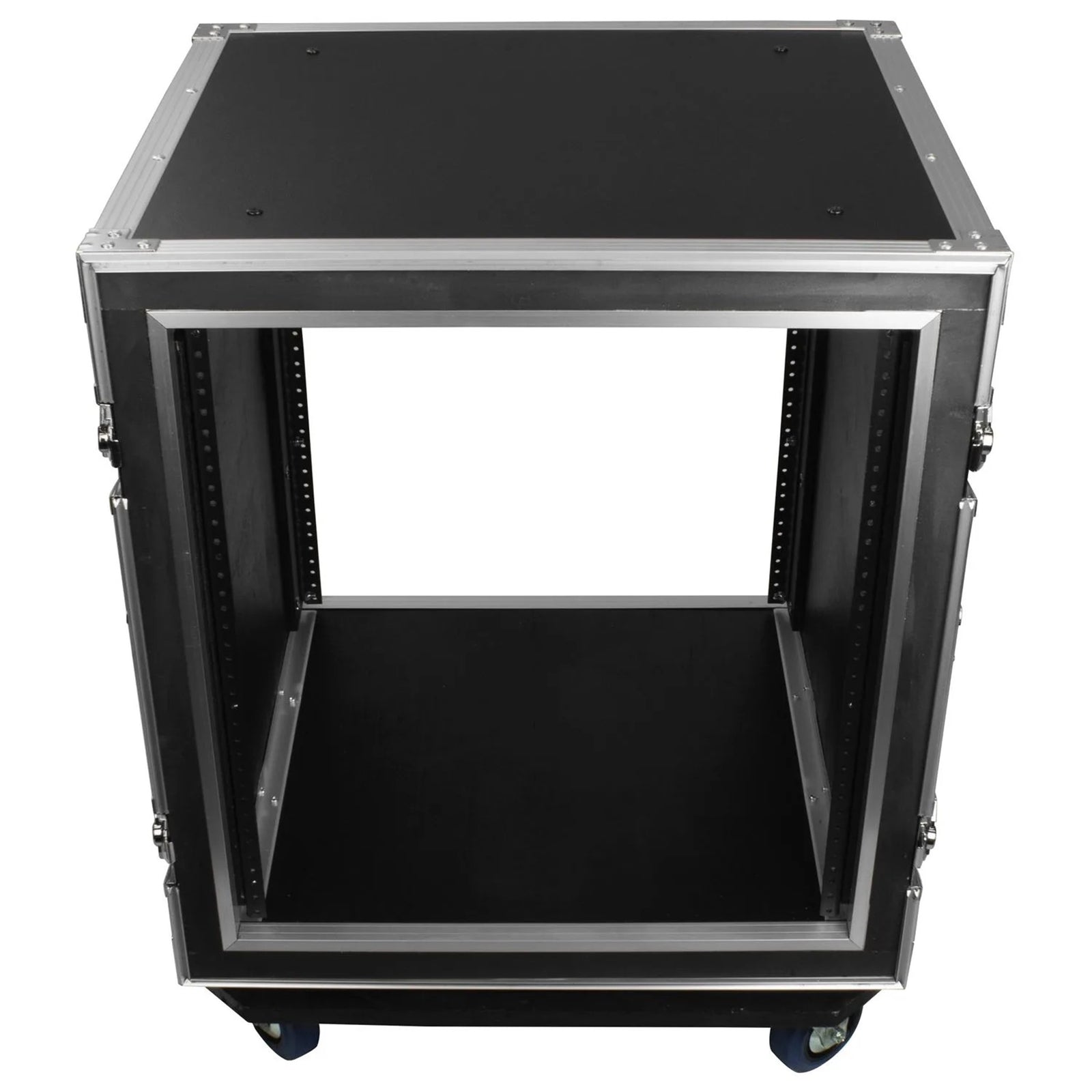 C-Stock Scratch & Dent: Odyssey FZS12W, 12U Shock Mount Rack Flight Case With Wheels by Odyssey