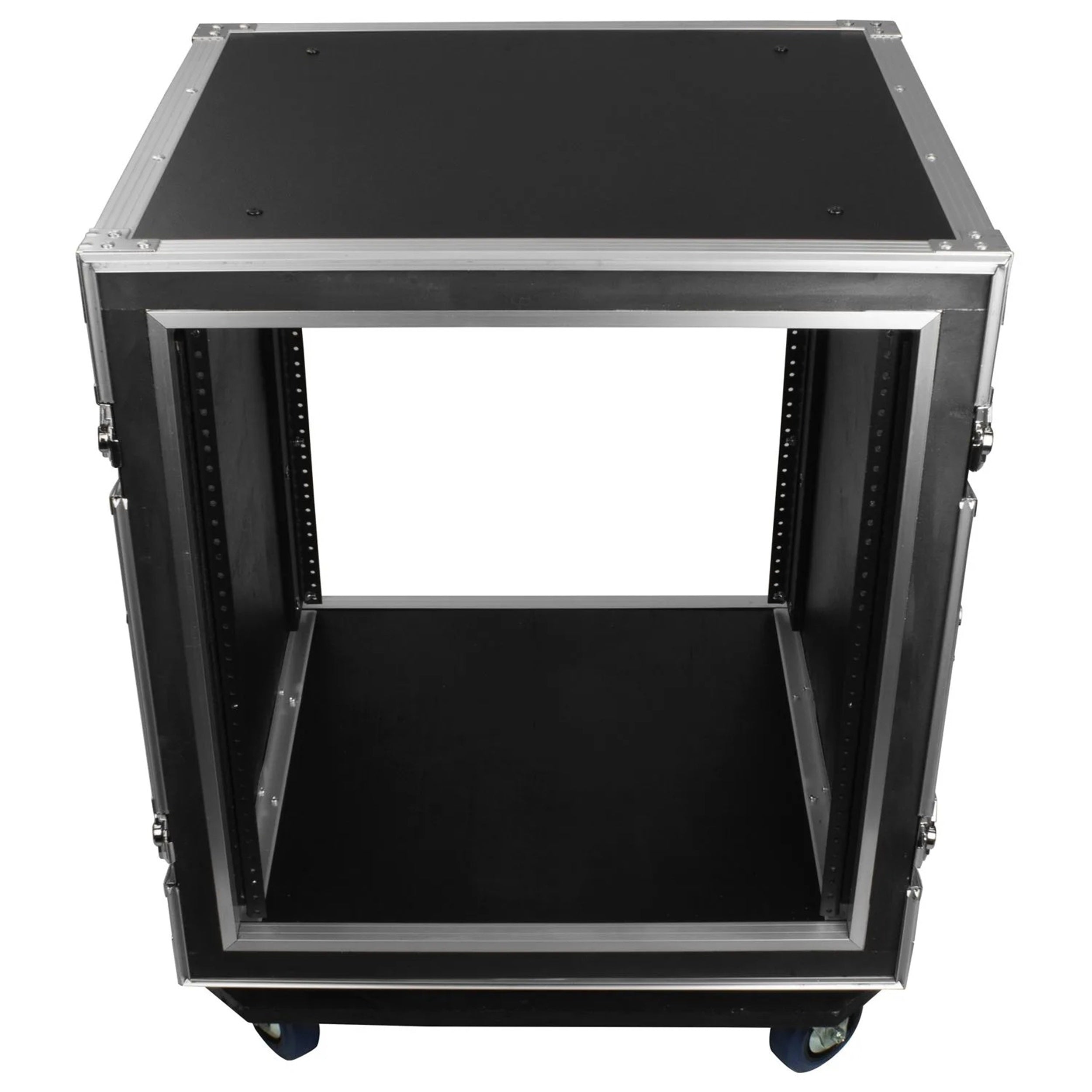 C-Stock Scratch & Dent: Odyssey FZS12W, 12U Shock Mount Rack Flight Case With Wheels by Odyssey