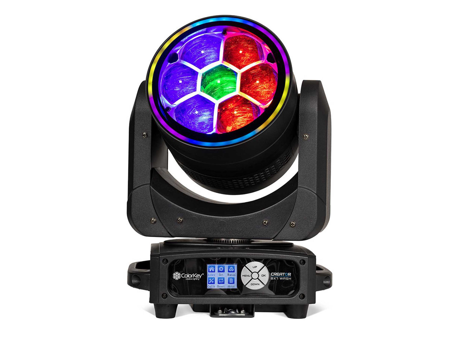 ColorKey CKU-5160 Creator BX7 Wash Moving Head - Black by ColorKey