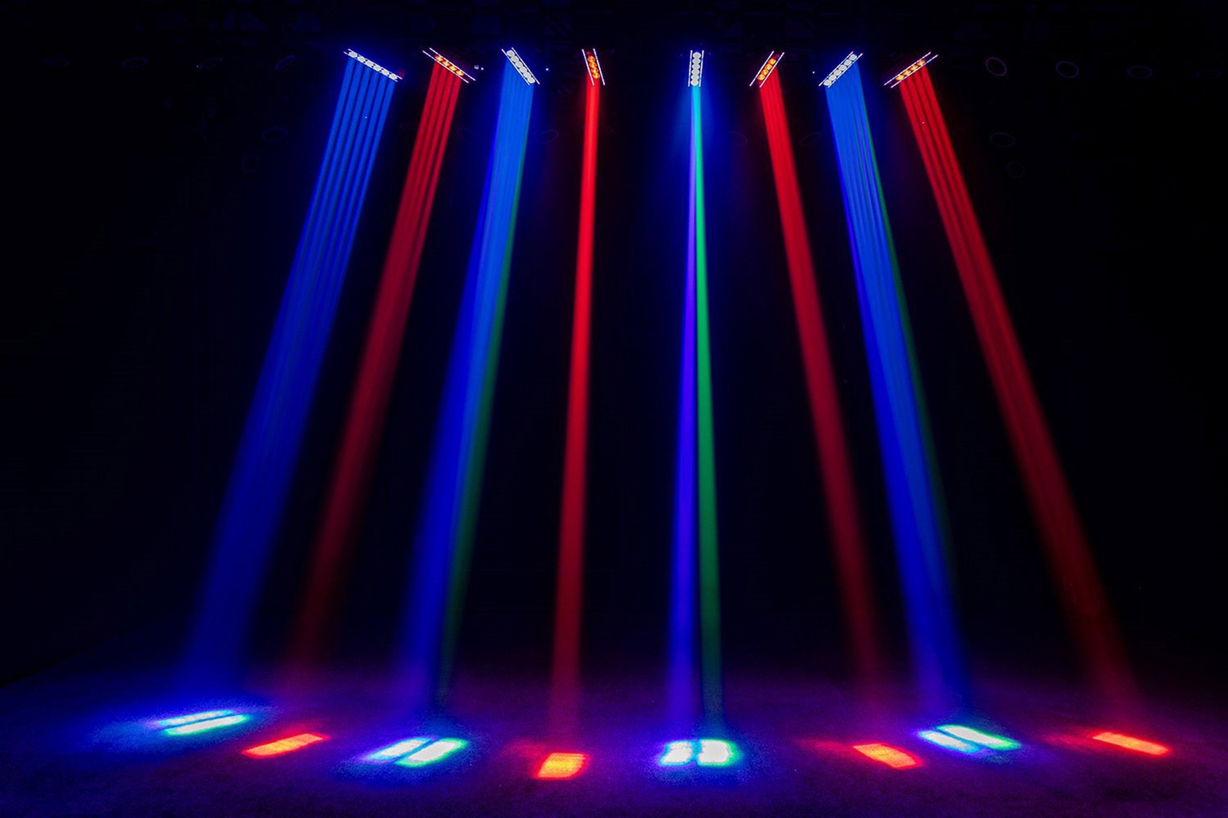 ColorKey CKU-1076 GrooveBar FX Moving Head Bar with Pixel Control and RGB Strip Effects - Black by ColorKey