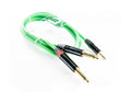 WELX RXT 1.5 Meter Dual 6.5mm TS to 3.5mm TRS Connectors Audio Cable - Green by WELX