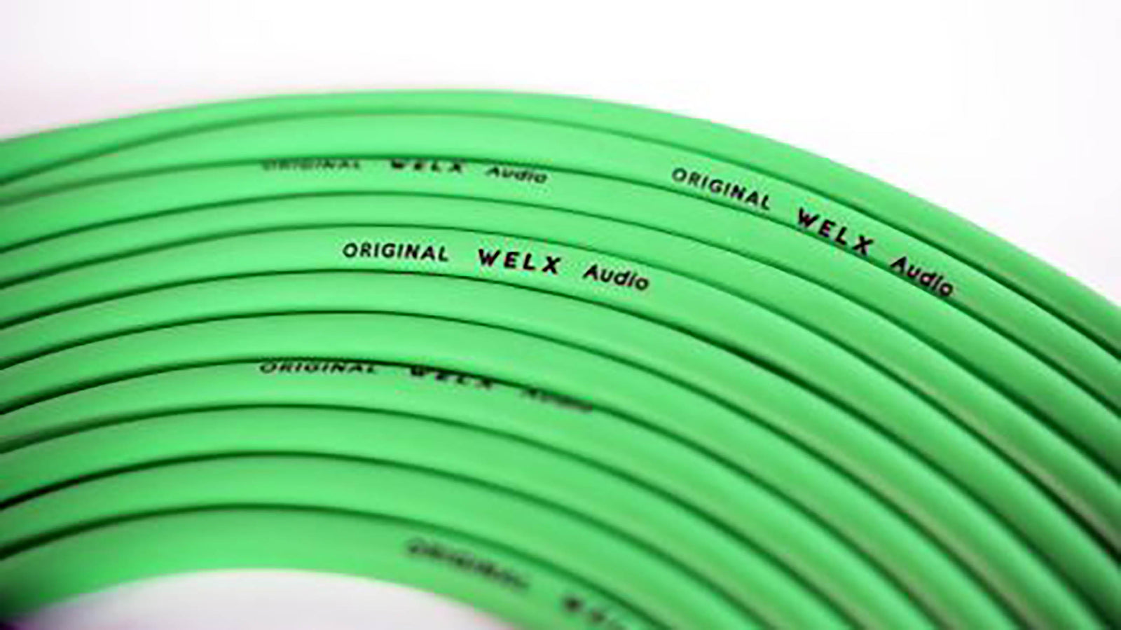 WELX RXT 1.5 Meter Dual 6.5mm TS to 3.5mm TRS Connectors Audio Cable - Green by WELX