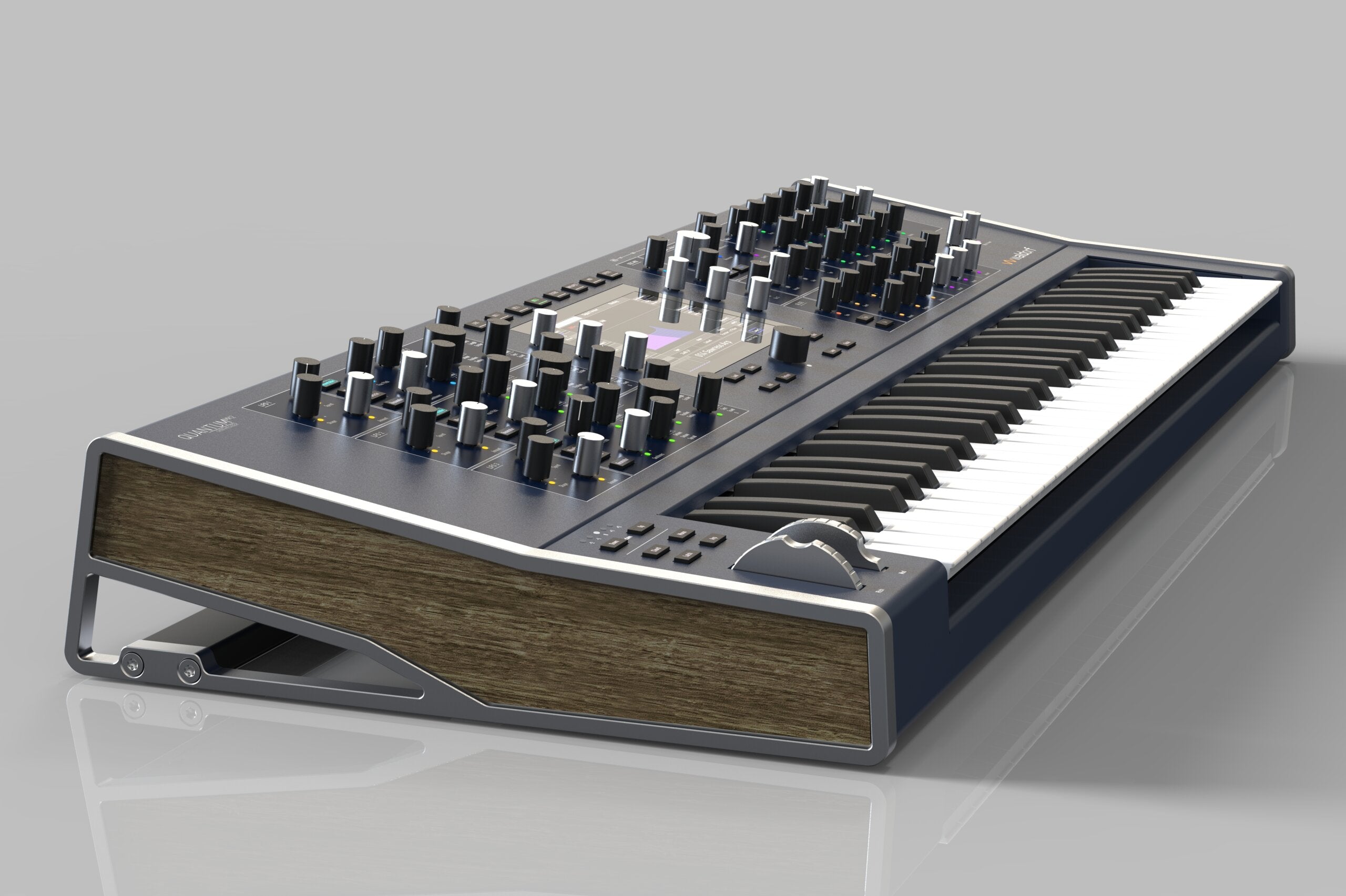 Waldorf QUANTUM-MK2 Digital Hybrid Synthesizer with Analog and Multitouch Display by Waldorf