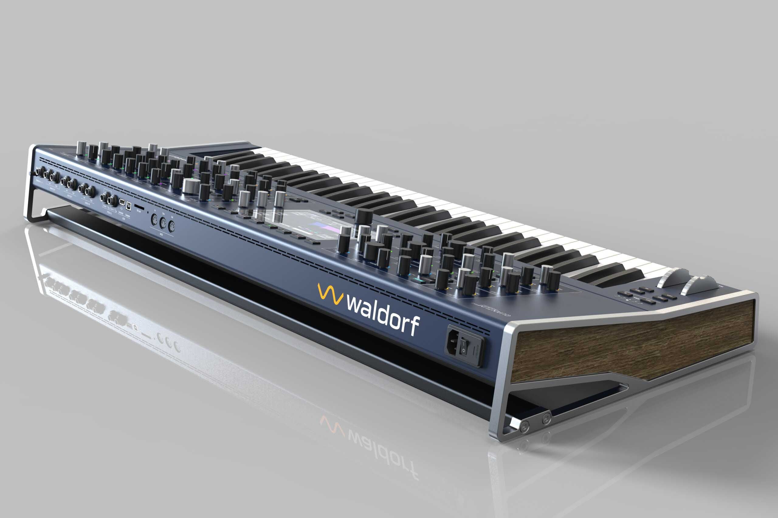 Waldorf QUANTUM-MK2 Digital Hybrid Synthesizer with Analog and Multitouch Display by Waldorf