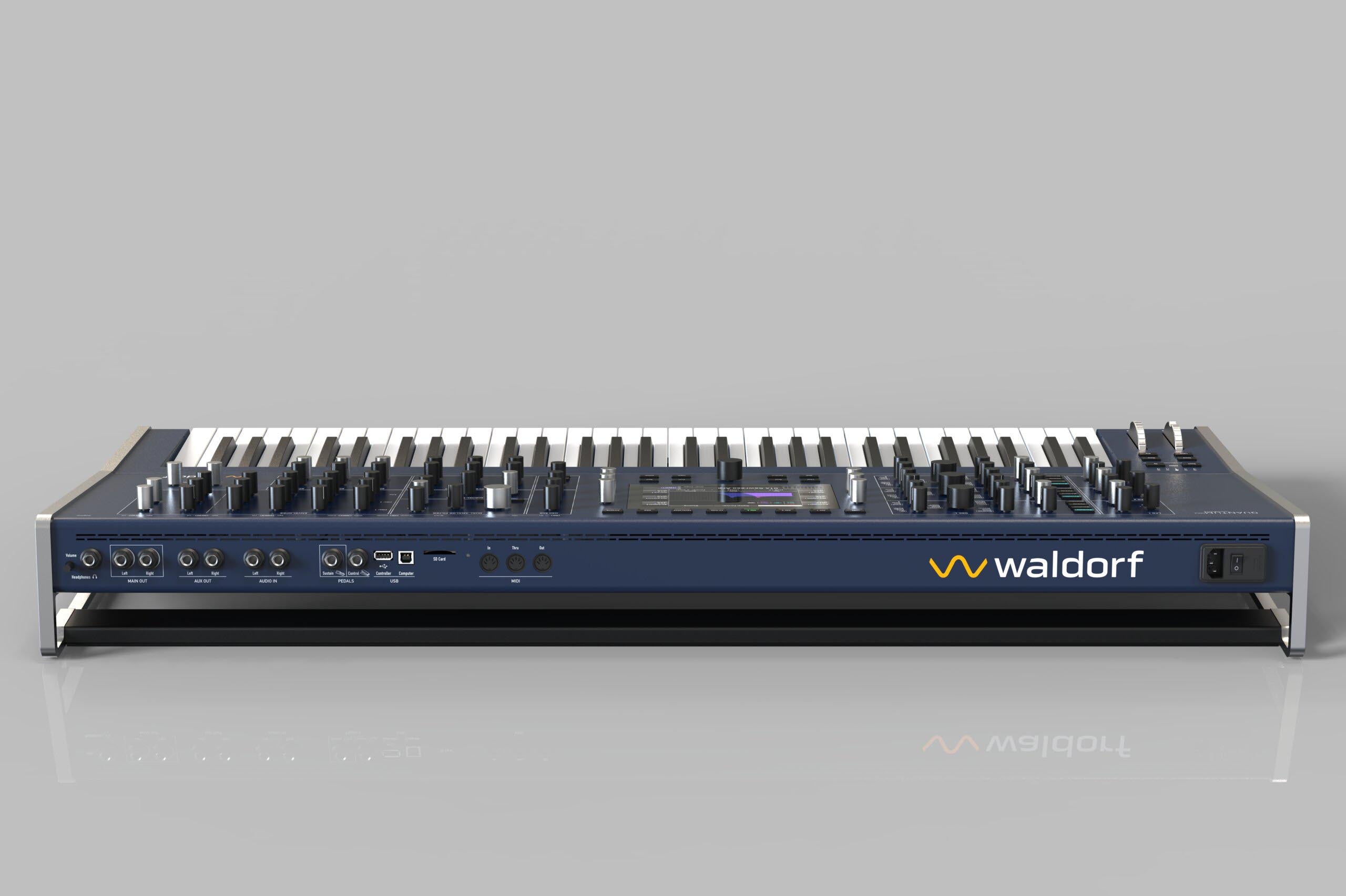 Waldorf QUANTUM-MK2 Digital Hybrid Synthesizer with Analog and Multitouch Display by Waldorf