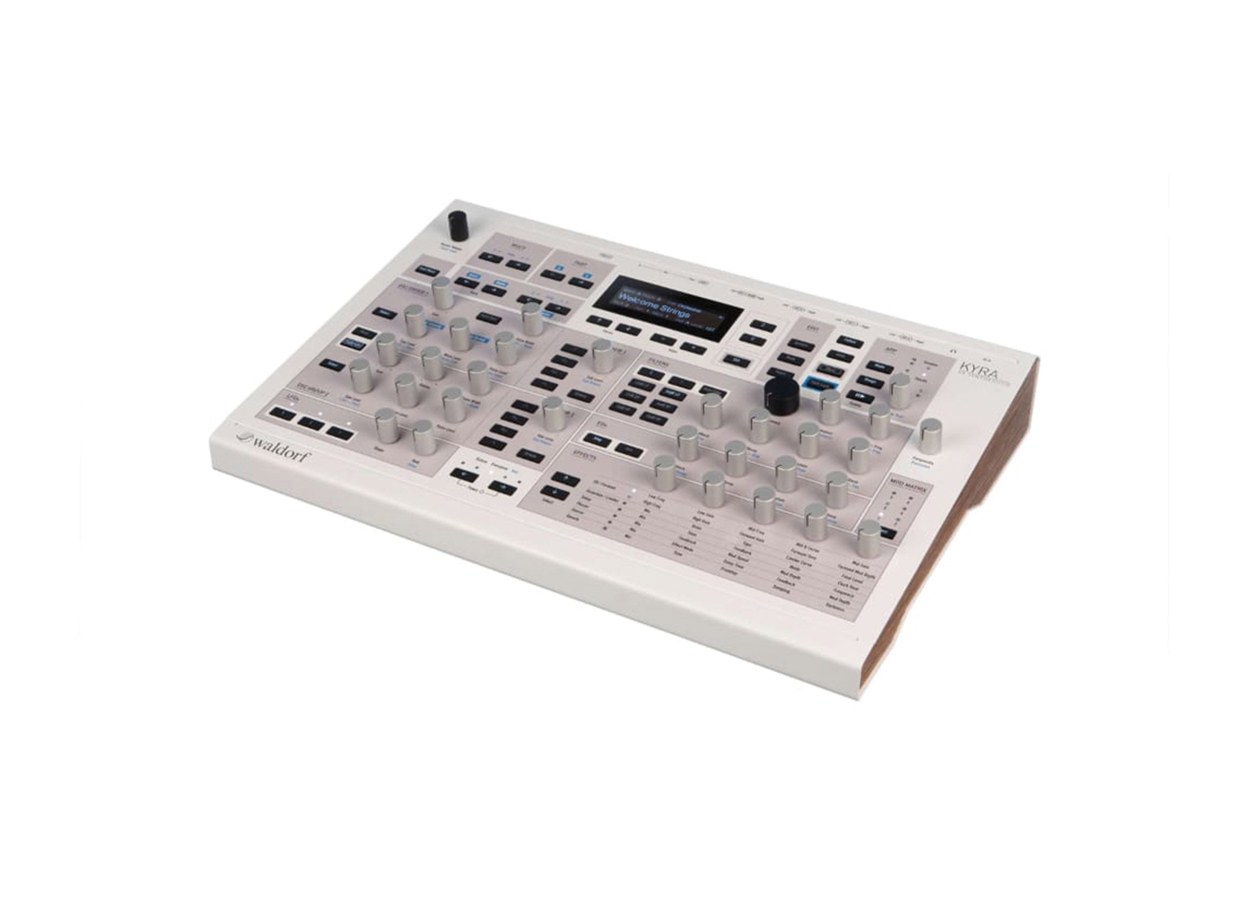 Waldorf Kyra Virtual Analog Synthesizer - White by Waldorf