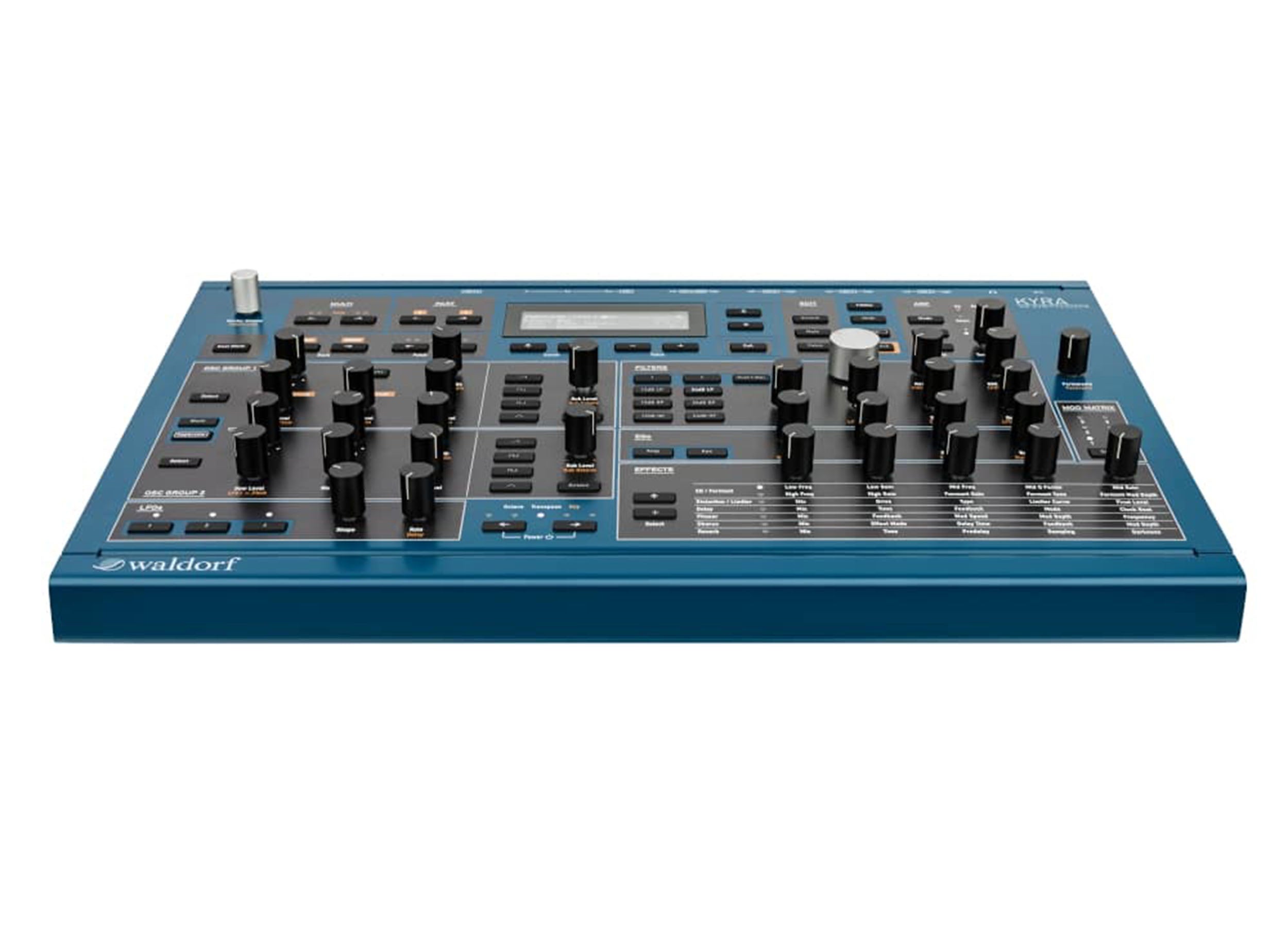 Waldorf KYRA-SE Virtual Analog Synthesizer - Sea Blue by Waldorf