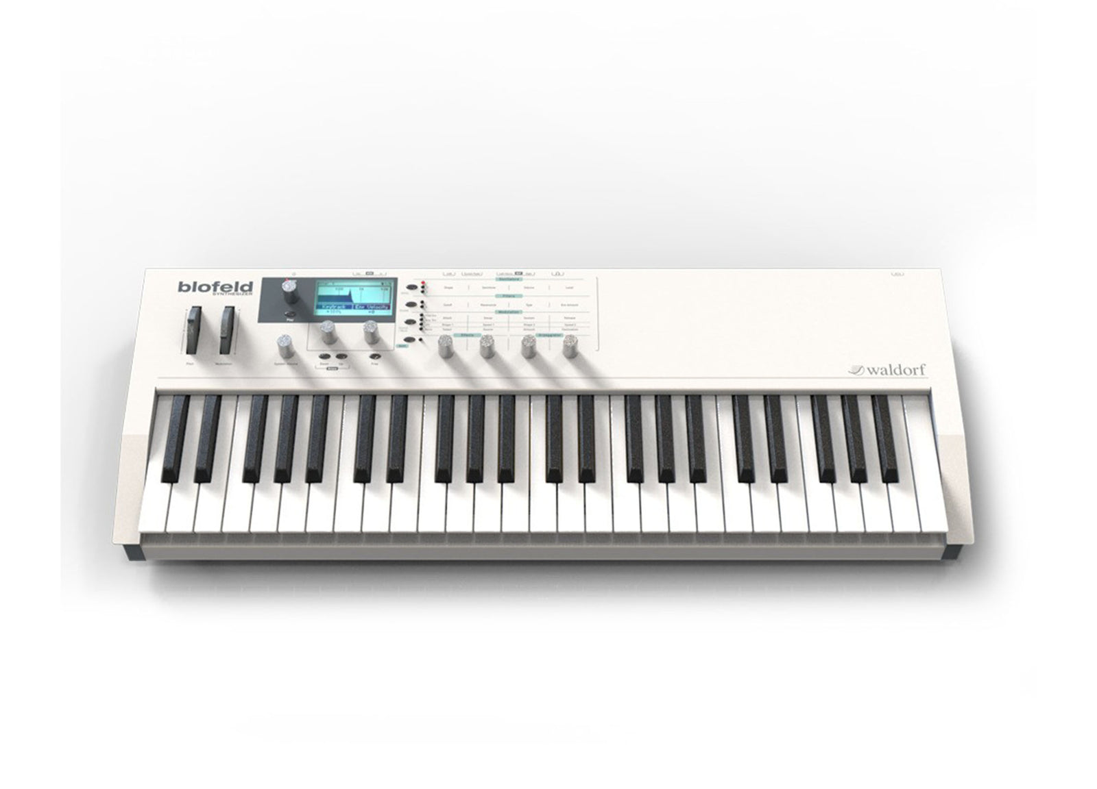 Waldorf Blofeld Keyboard Digital Synthesizer - White by Waldorf