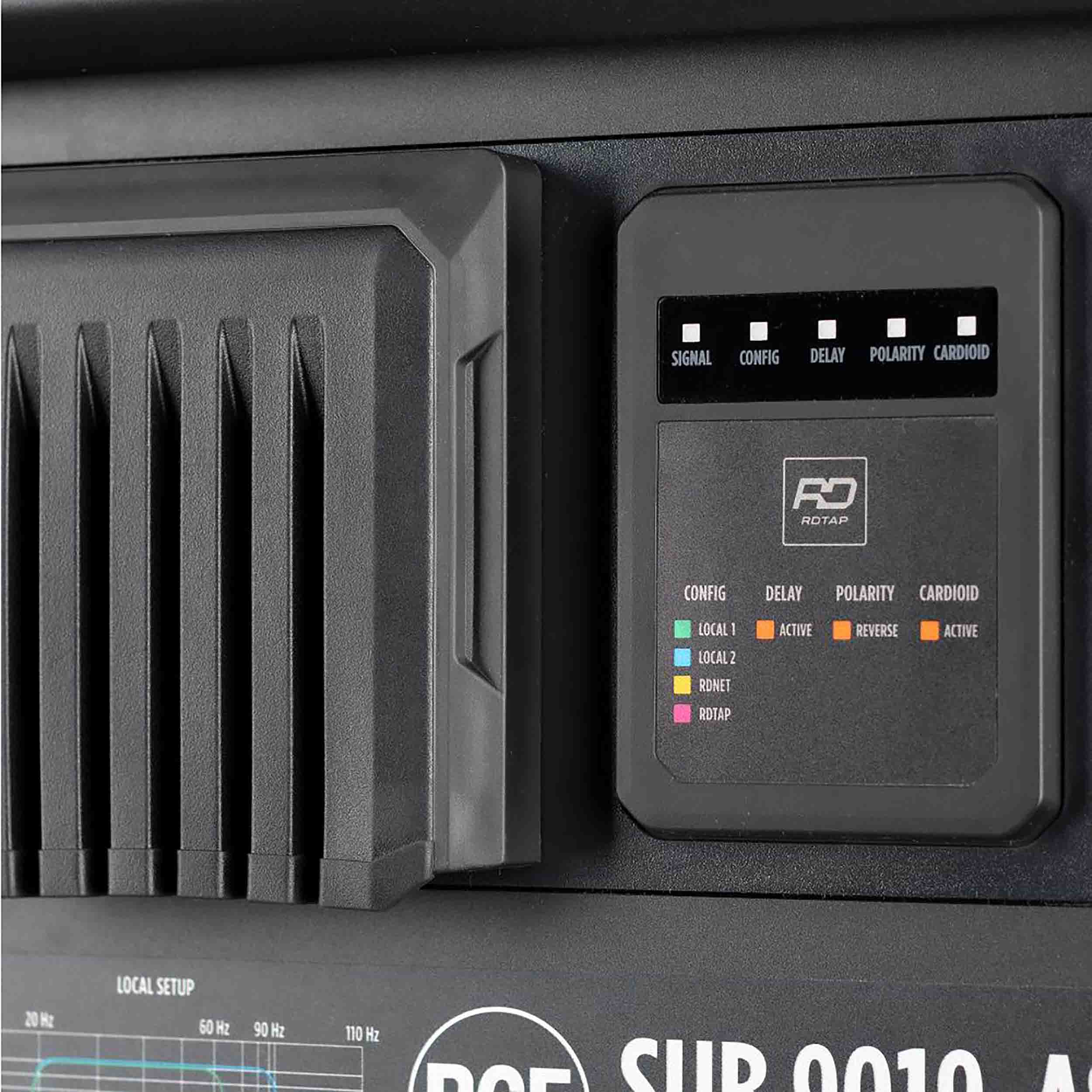RCF SUB 9019-AS Active 4000 W 19-Inch High-Powered Subwoofer - Black by RCF