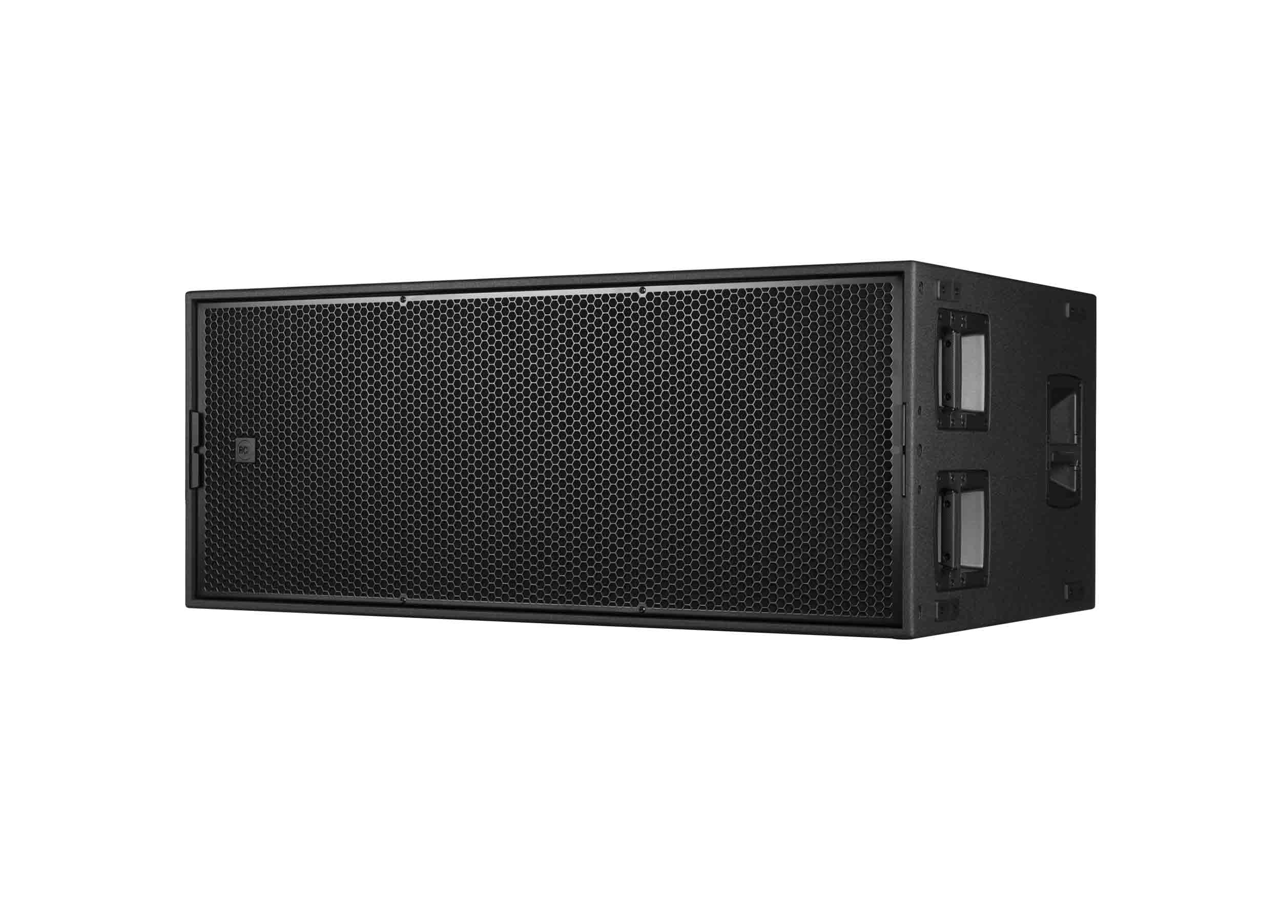 RCF SUB 9029-AS Active 8000 W Dual 19-Inch High Powered Subwoofer - Black by RCF