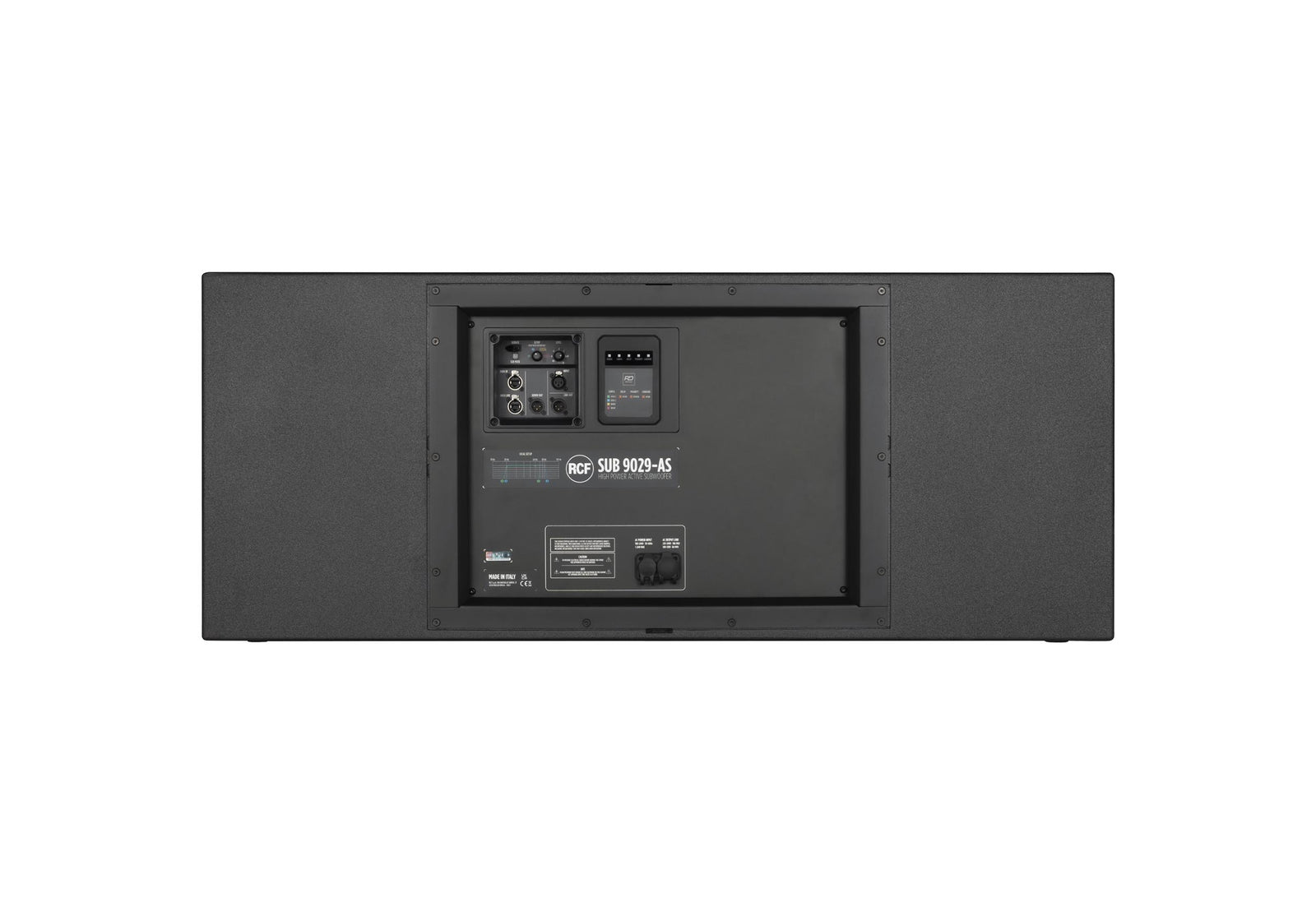 RCF SUB 9029-AS Active 8000 W Dual 19-Inch High Powered Subwoofer - Black by RCF