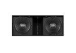 RCF SUB 9029-AS Active 8000 W Dual 19-Inch High Powered Subwoofer - Black by RCF