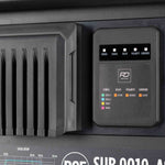 RCF SUB 9029-AS Active 8000 W Dual 19-Inch High Powered Subwoofer - Black by RCF