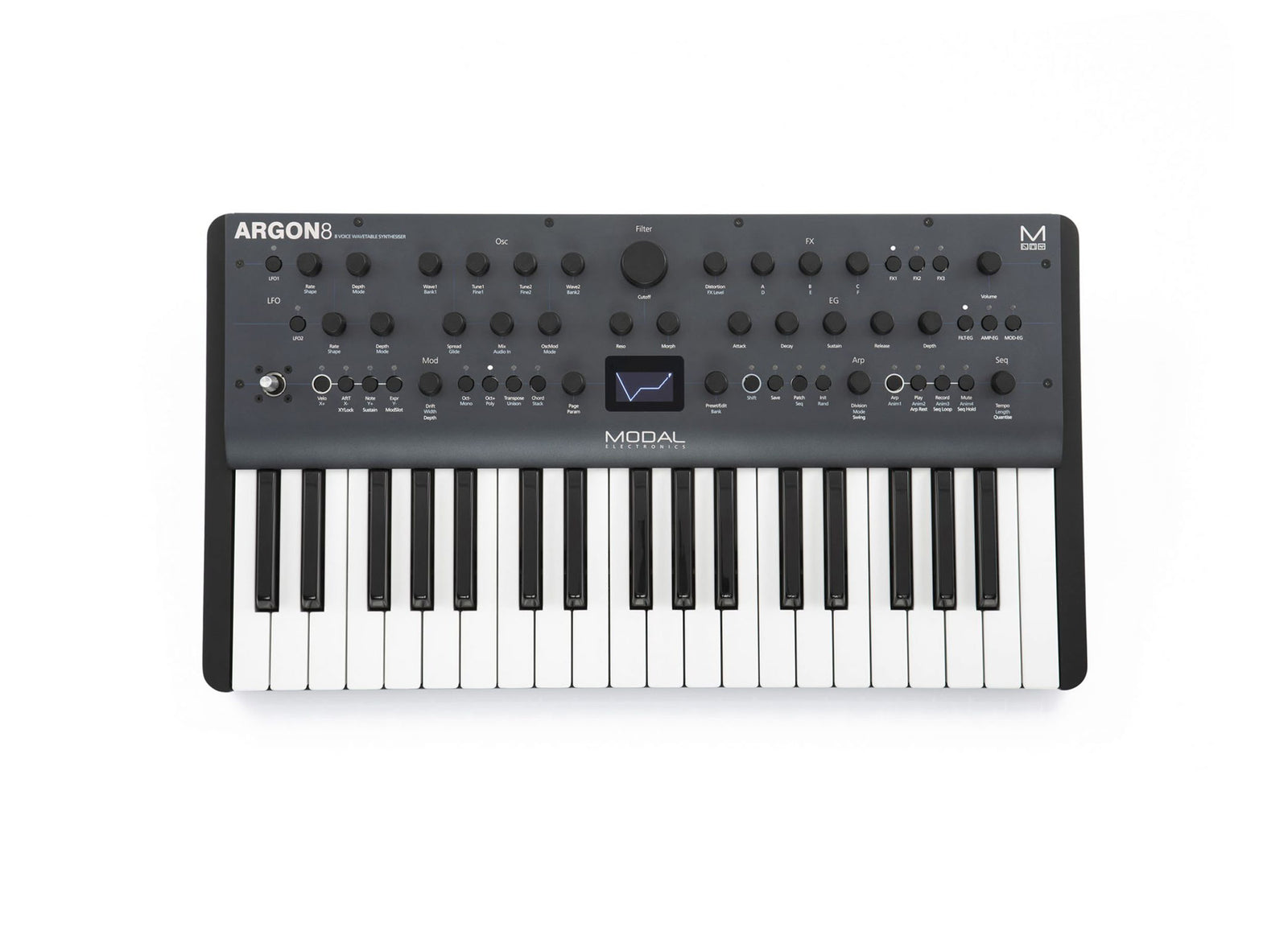 Modal ARGON8 Modern 37-Key Wavetable Synthesizer for Performers and Producers by Modal