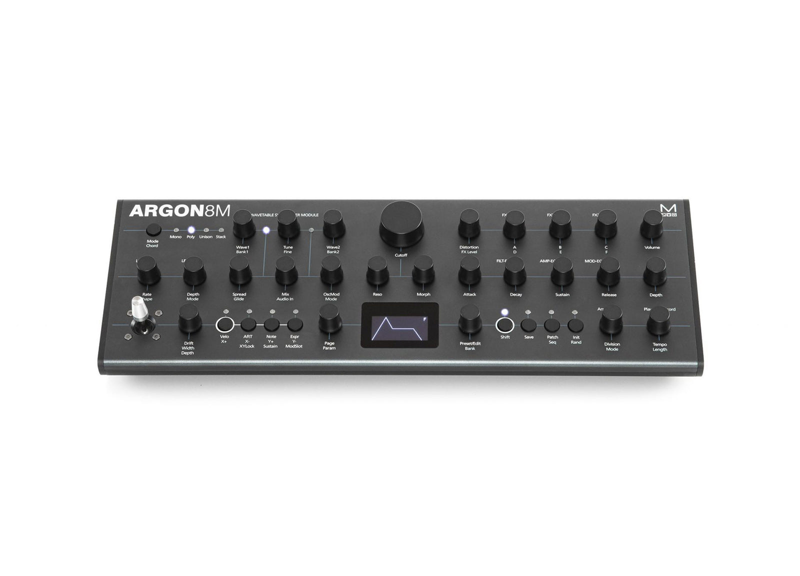 Modal ARGON8M Polyphonic Wavetable Synthesizer Module by Modal