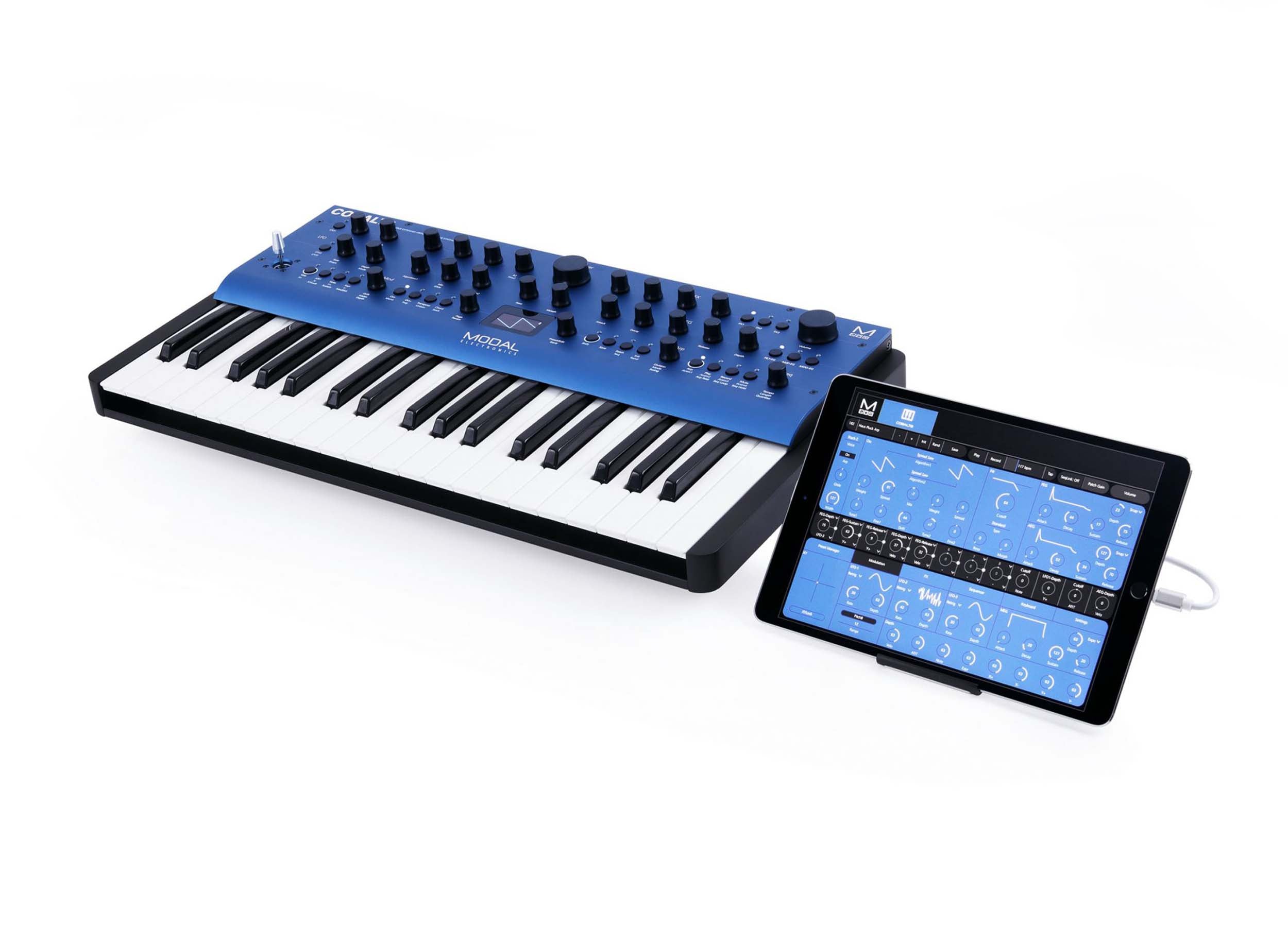 Modal COBALT8 37-Key Virtual Analog Synthesizer with 8-Voice Polyphony by Modal