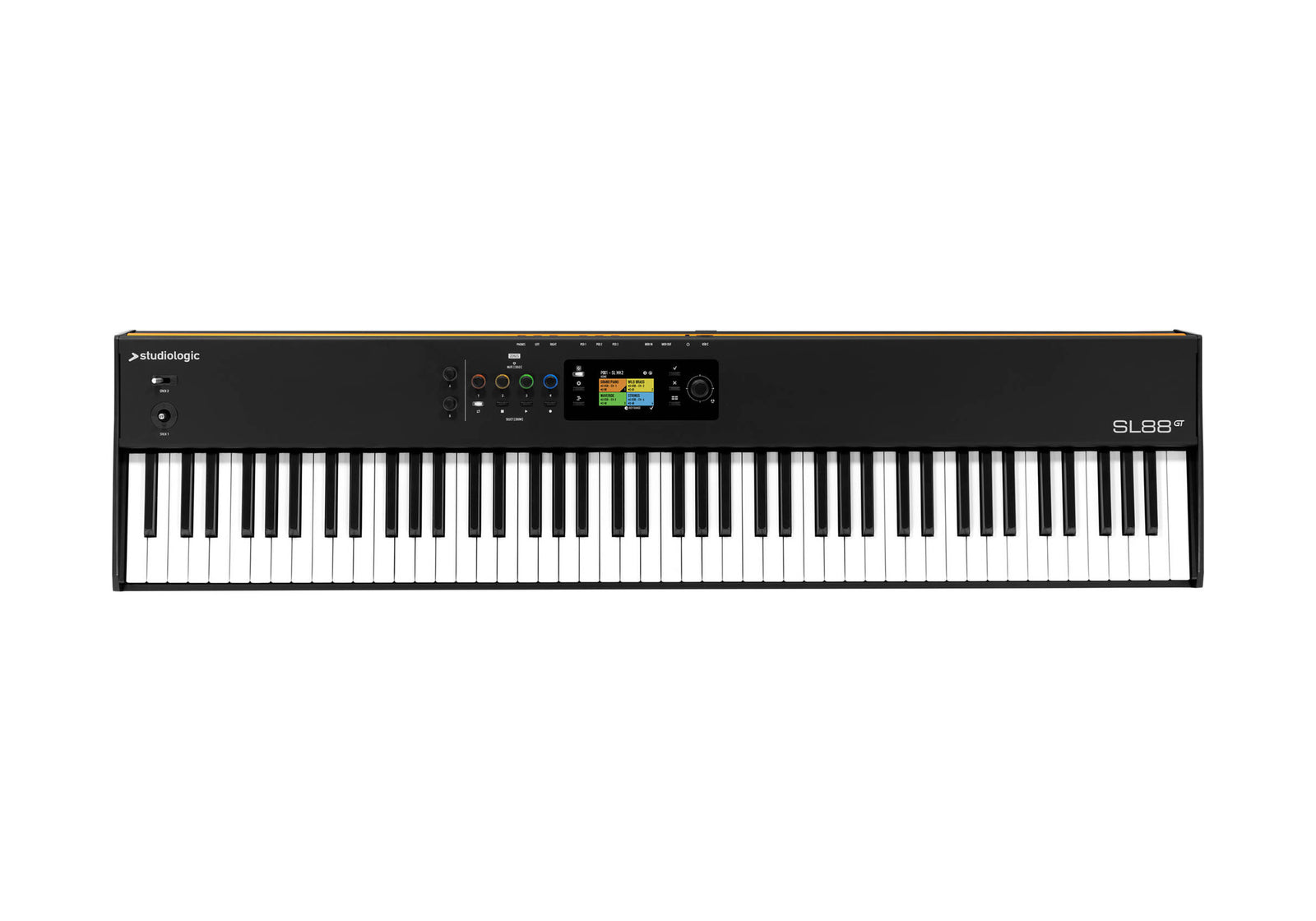 Studiologic SL-88GT-MK2 MIDI Controller with TP/400 WOOD Graded Hammer Action - 88-Key by Studiologic
