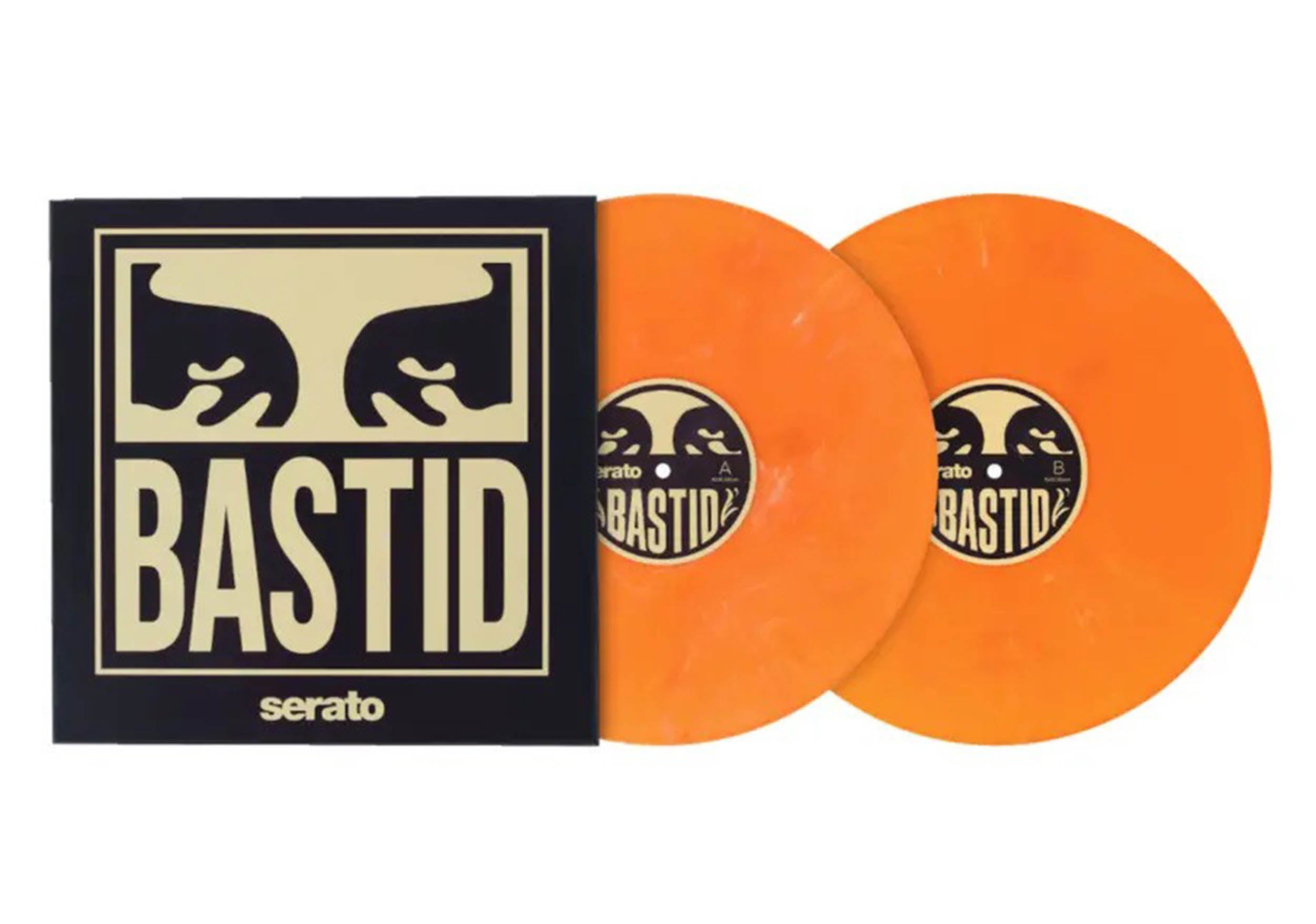 Skratch Bastid x Obey - Serato Control Vinyl 2 × 12” Set