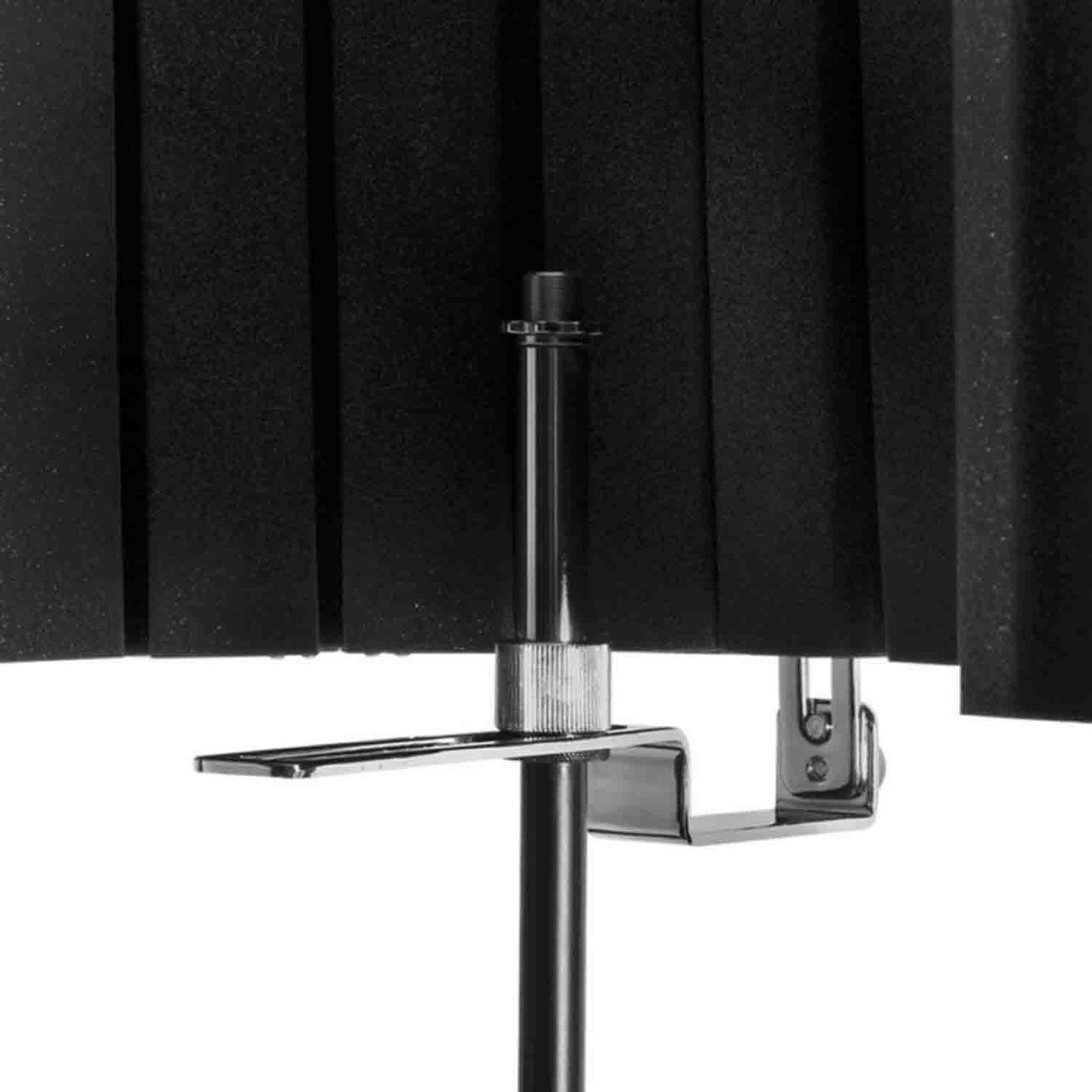 On Stage ASMS4730 Isolation Shield Adjustable, Durable and Lightweight for Professional Recording by OnStage