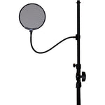 On Stage ASVSM5-B Metal Pop Blocker with 13" Flexible Gooseneck by OnStage