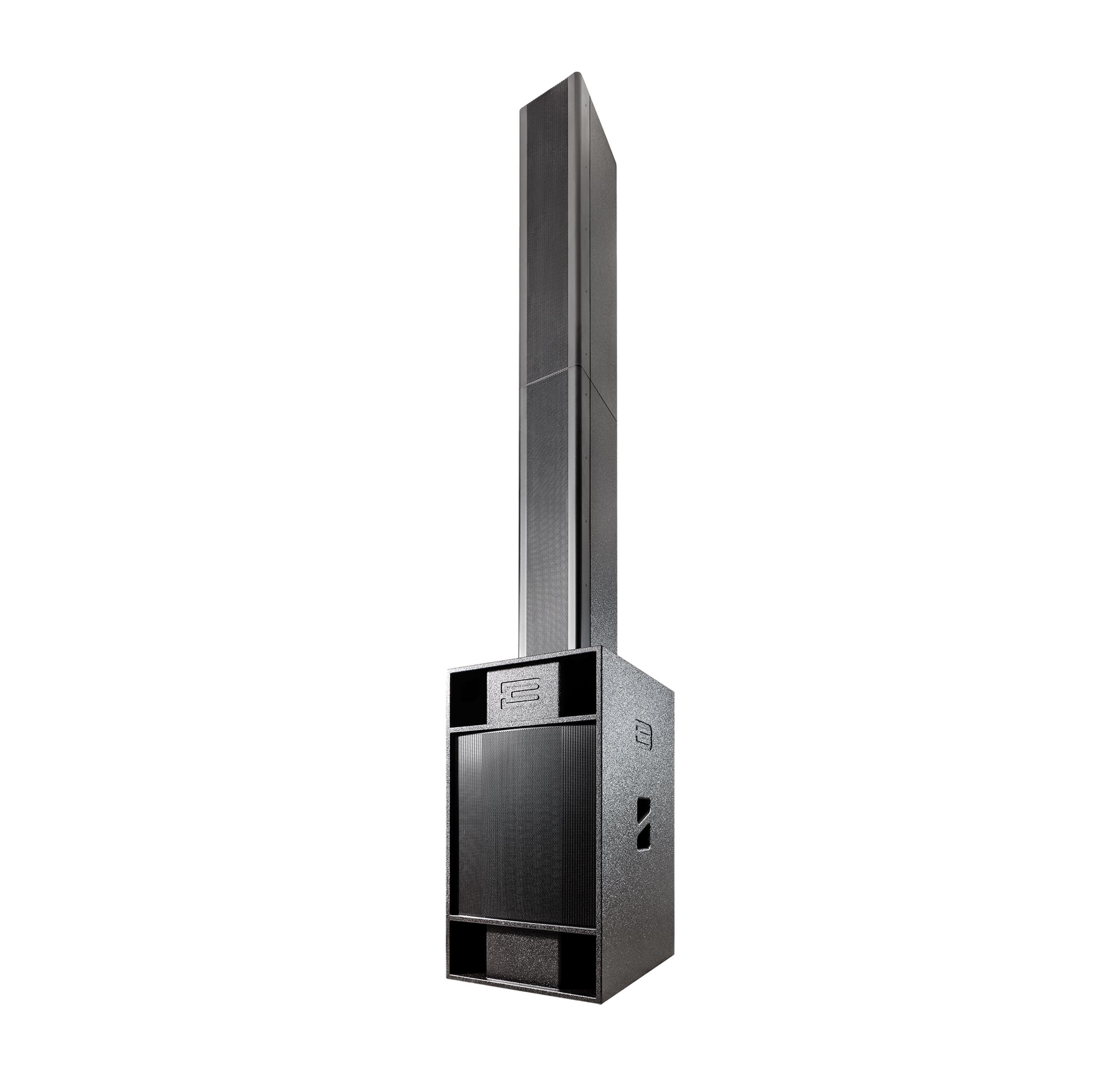 BASSBOSS SUBLIM8-MK3 Column PA Speaker with 18-Inch Subwoofer - Black by BASSBOSS