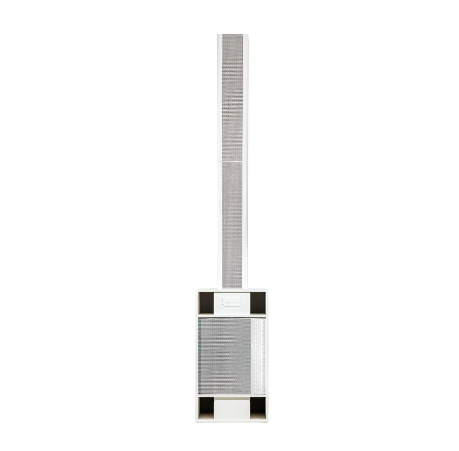 BASSBOSS SUBLIM8-MK3-WHITE Column PA Speaker with 18-Inch Subwoofer - White by BASSBOSS