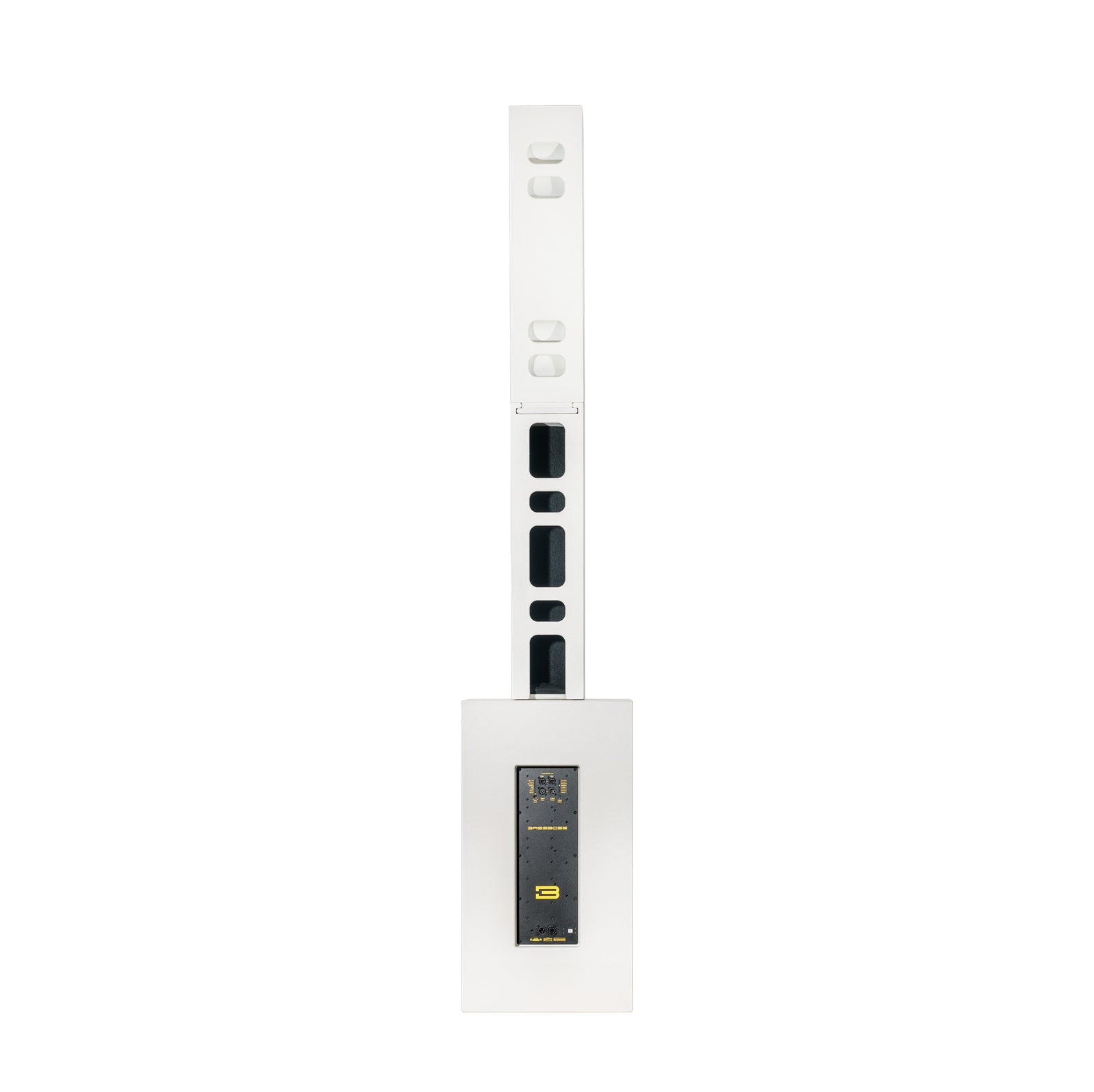 BASSBOSS SUBLIM8-MK3-WHITE Column PA Speaker with 18-Inch Subwoofer - White by BASSBOSS