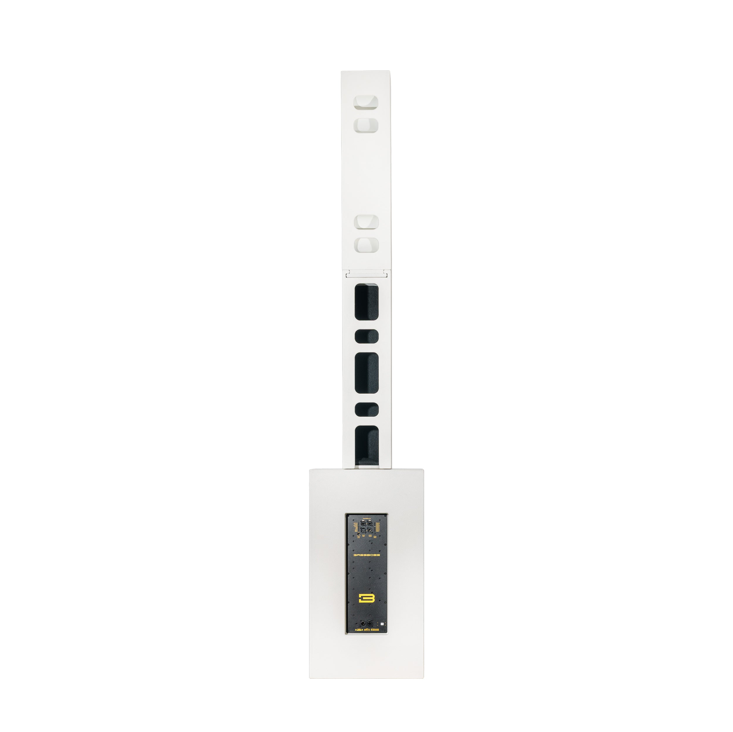 BASSBOSS SUBLIM8-MK3-WHITE Column PA Speaker with 18-Inch Subwoofer - White by BASSBOSS