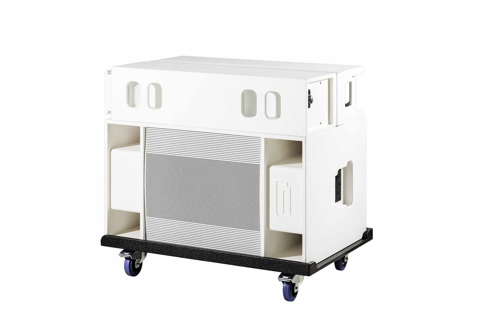 BASSBOSS SUBLIM8-MK3-WHITE Column PA Speaker with 18-Inch Subwoofer - White by BASSBOSS