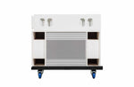 BASSBOSS SUBLIM8-MK3-WHITE Column PA Speaker with 18-Inch Subwoofer - White by BASSBOSS