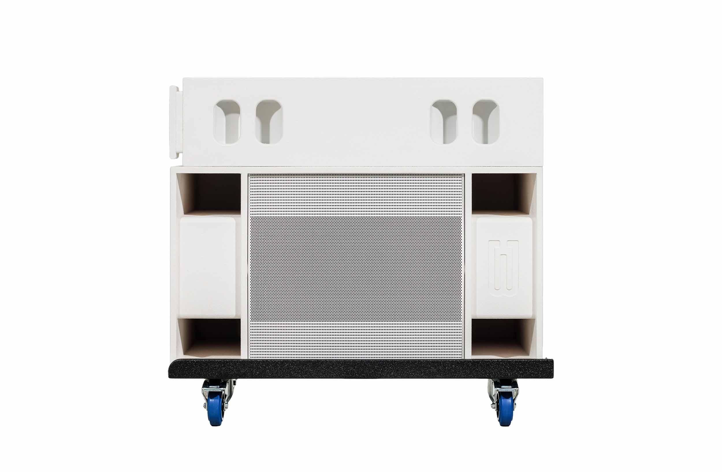 BASSBOSS SUBLIM8-MK3-WHITE Column PA Speaker with 18-Inch Subwoofer - White by BASSBOSS