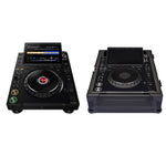 AlphaTheta CDJ-3000X DJ Media Player with Headliner HL10208 Black Flight Case by AlphaTheta