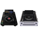 AlphaTheta CDJ-3000X DJ Media Player with Headliner HL10207 Flight Case by AlphaTheta