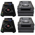 AlphaTheta CDJ-3000X DJ Media Players with Magma MGA41020  Flight Cases by AlphaTheta