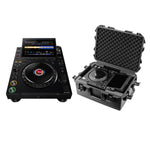 AlphaTheta CDJ-3000X DJ Media Player with Odyssey VU3000XT Case by AlphaTheta