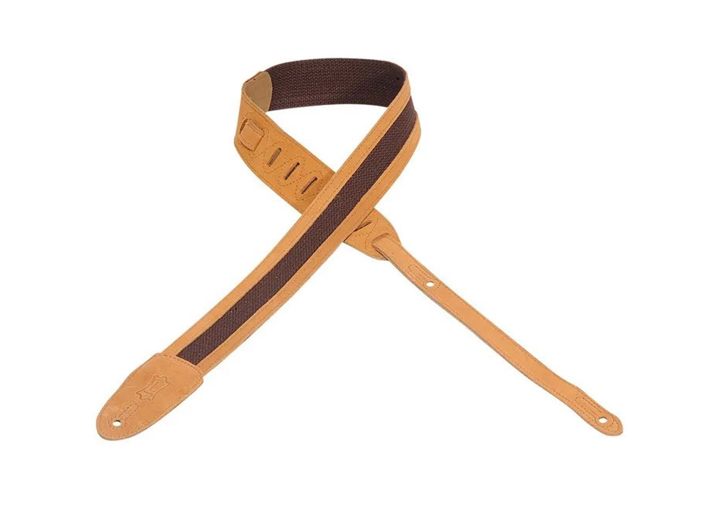 Levy's Leathers M12SC-HNY Adjustable Cotton Guitar Strap - Honey by Levy's