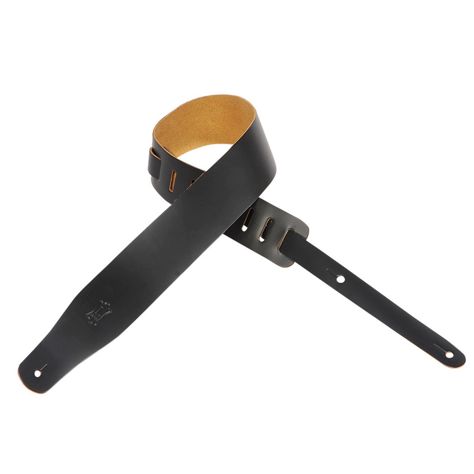 Levy’s Leathers M26BL-BRN Brown Garment Leather Adjustable Guitar Strap - 2.5 Inch by Levy's