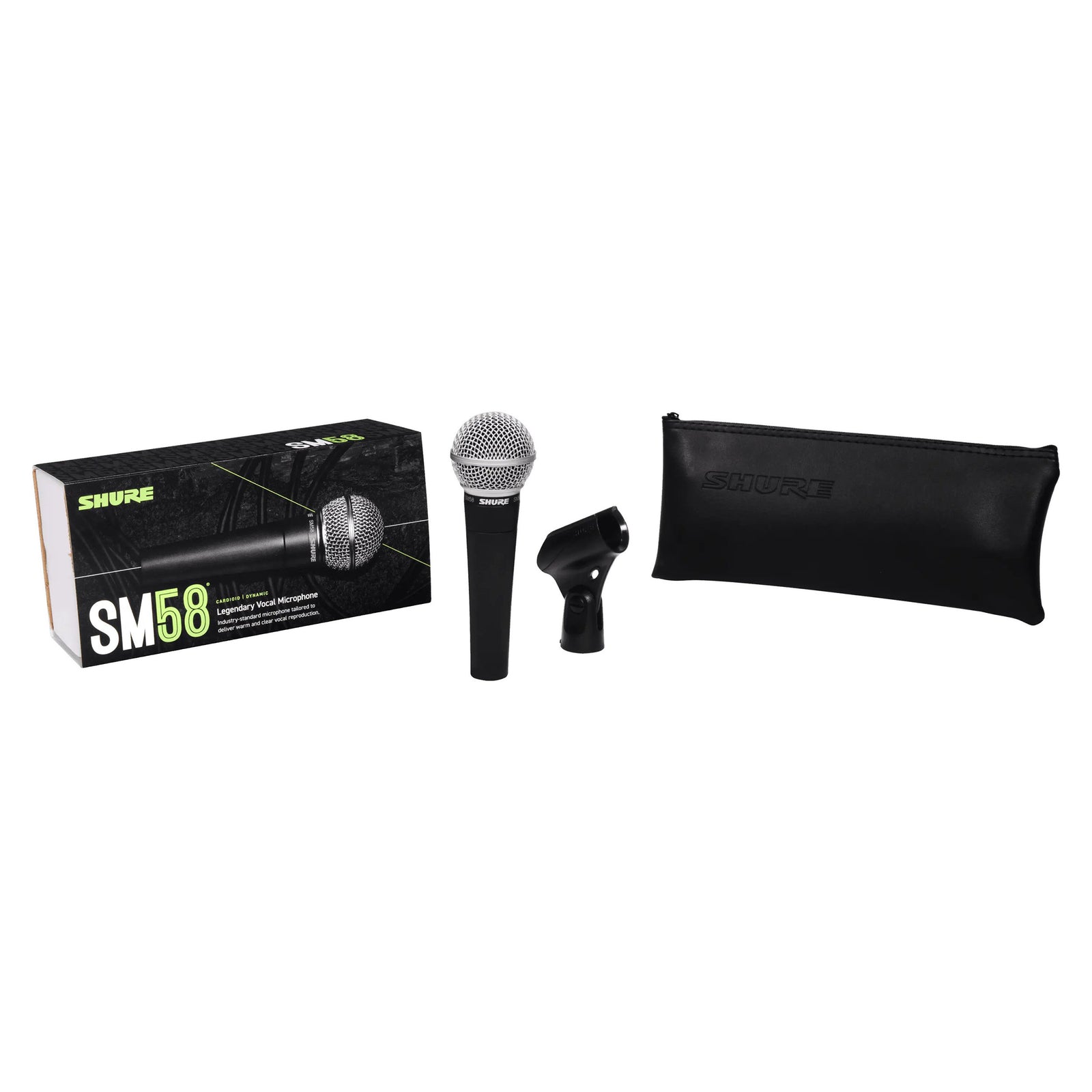 Shure SM58 Dynamic Cardioid Vocal Handheld Microphone by Shure