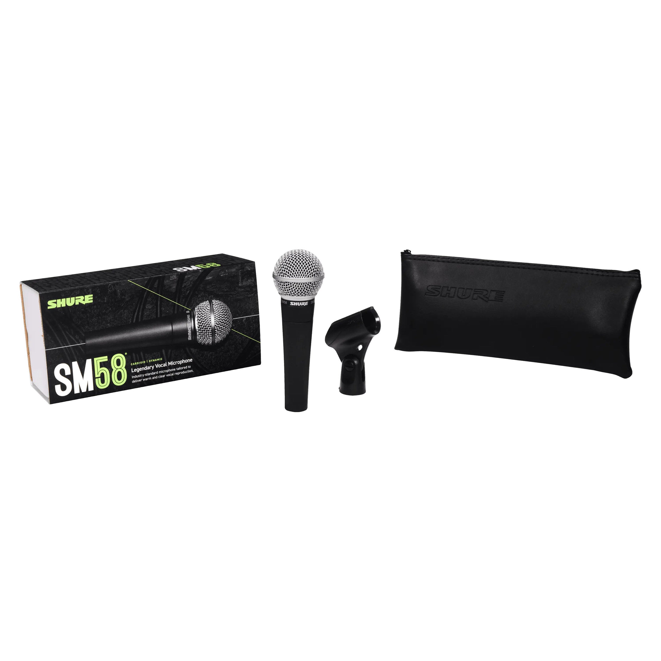 Shure SM58 Dynamic Cardioid Vocal Handheld Microphone by Shure