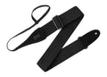 Levy's Leathers MC8A-BLK Adjustable Cotton Guitar Strap - Black by Levy's