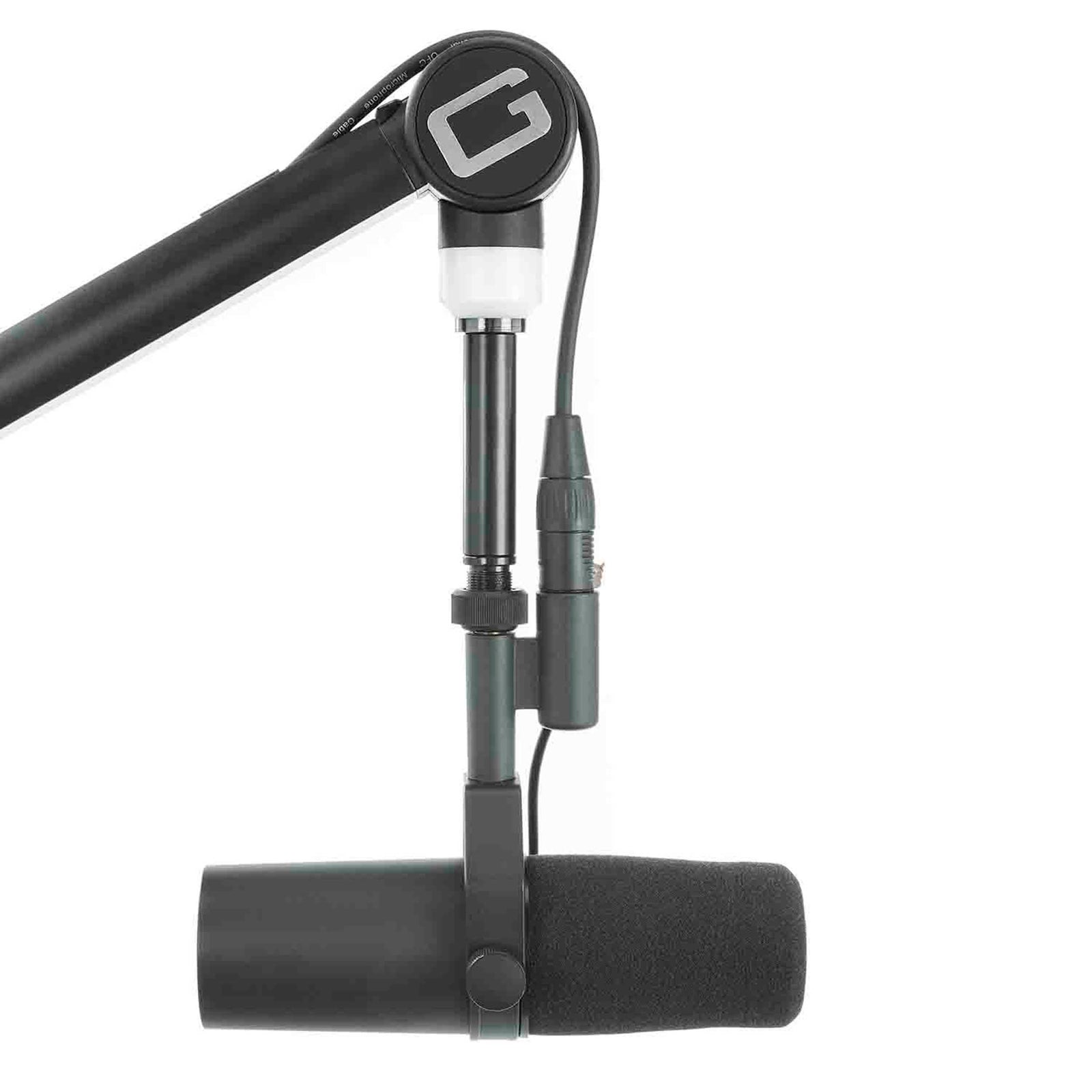 Gator Frameworks GFW-MICBCBM4000 Professional Broadcast Boom Mic Stand with On-Air Indicator Light by Gator Cases