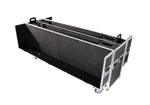 ProX XS-LCD7080WX2 Adjustable Flight Case for Flat Panel Monitor LED-LCD-Plasma TV Dual 70" to 85" W-4" Casters by ProX Cases