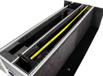 ProX XS-LCD7080WX2 Adjustable Flight Case for Flat Panel Monitor LED-LCD-Plasma TV Dual 70" to 85" W-4" Casters by ProX Cases