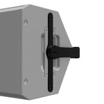RCF HBR60711 Horizontal Bracket for KX 10-A Speaker - Black by RCF