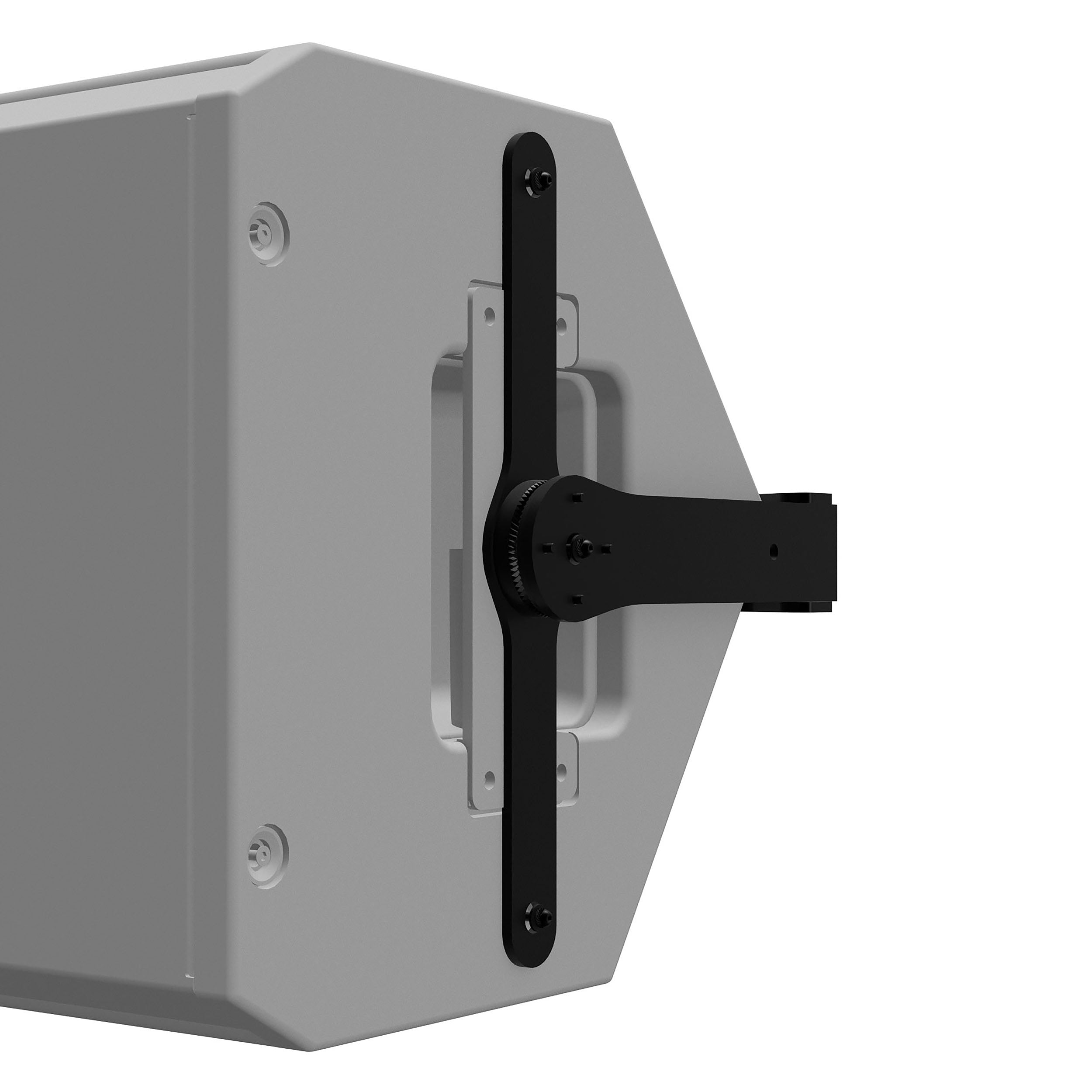 RCF HBR60711 Horizontal Bracket for KX 10-A Speaker - Black by RCF