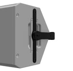 RCF HBR60714 Horizontal Bracket for KX 08-A Speaker - Black by RCF